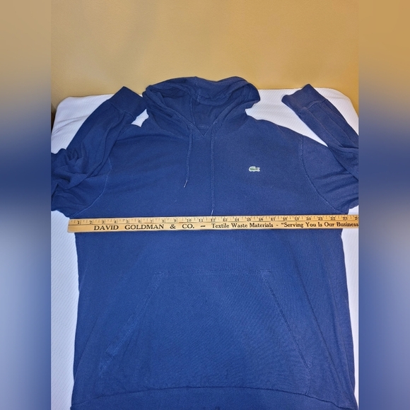 Lacoste 100% Cotton Men's Hooded Shirt sz XL FA8712 - Picture 6 of 7